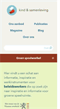 Mobile Screenshot of groenspeelweefsel.be